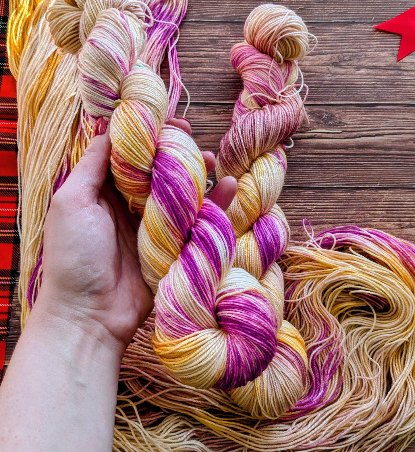 Echeveaux Le tour du monde Lylysurunfil - Lyl Sock - Noël - Bûche de Noël