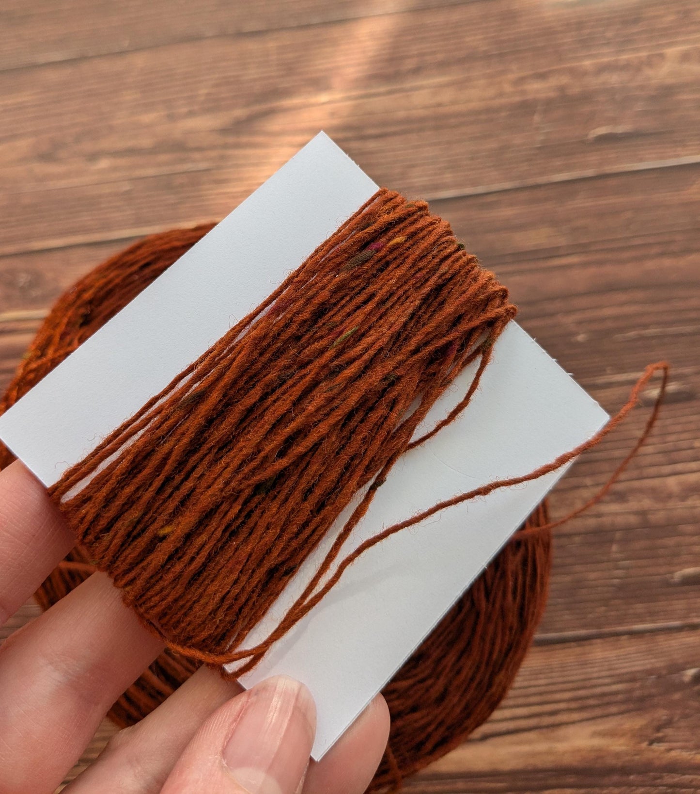 Donegal Tweed - Soft Donegal - Fingering - 5601 Rust