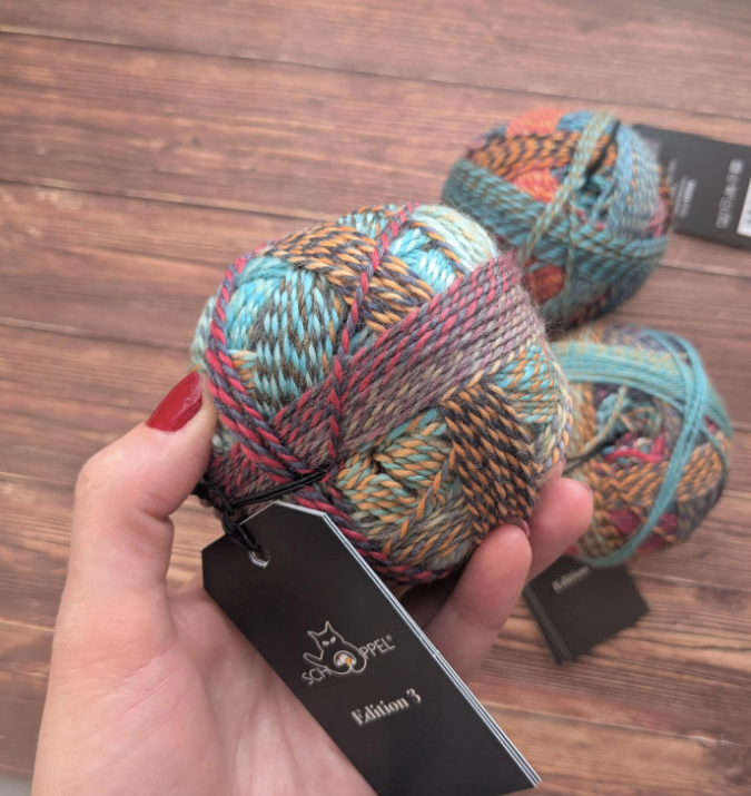 Edition 3 - Schoppel Wolle - Coloris Rumor Mill 2515