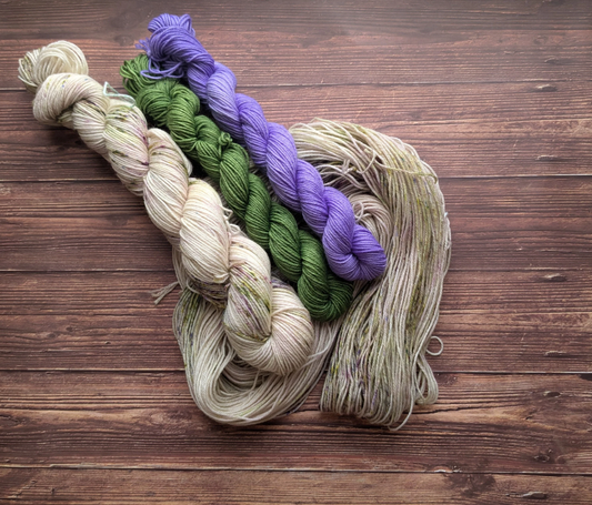 Kit chaussettes Lyl Sock + Lyl Sock mini Lavender Bloom