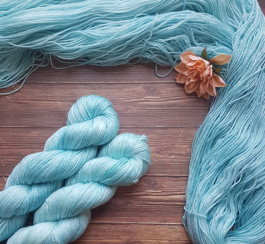 Echeveau Lyl Sunshine Tencel Merino – Fingering – Coloris Mermaid