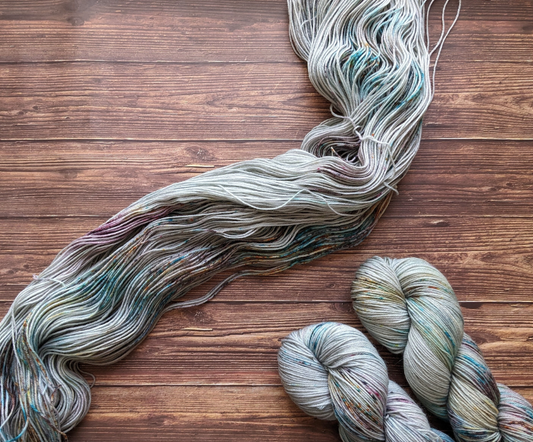 Lyl sock Merinos/nylon - fingering - Coloris Une journée à Rambouillet