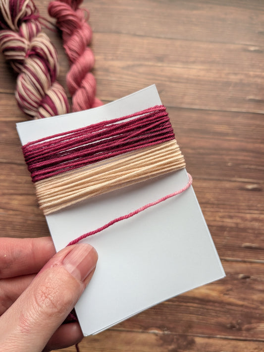 Kit laine autorayante chaussettes - Le dire avec des fleurs