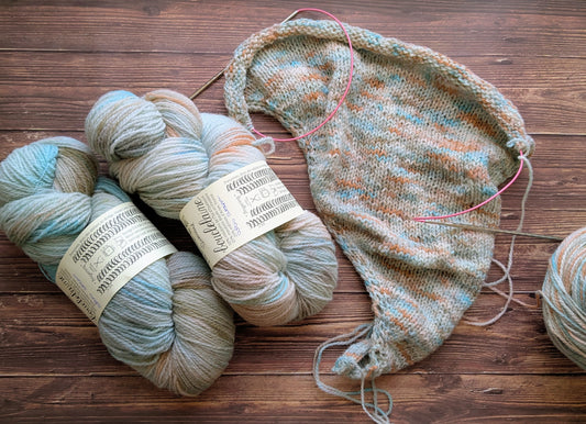 Coloris du mois d'Avril - Ouessant - Lyl Sock - Bouclelaine