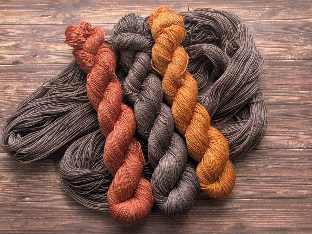 Echeveau Lyl Sock mérinos superwash nylon – Fingering – Coloris Chai