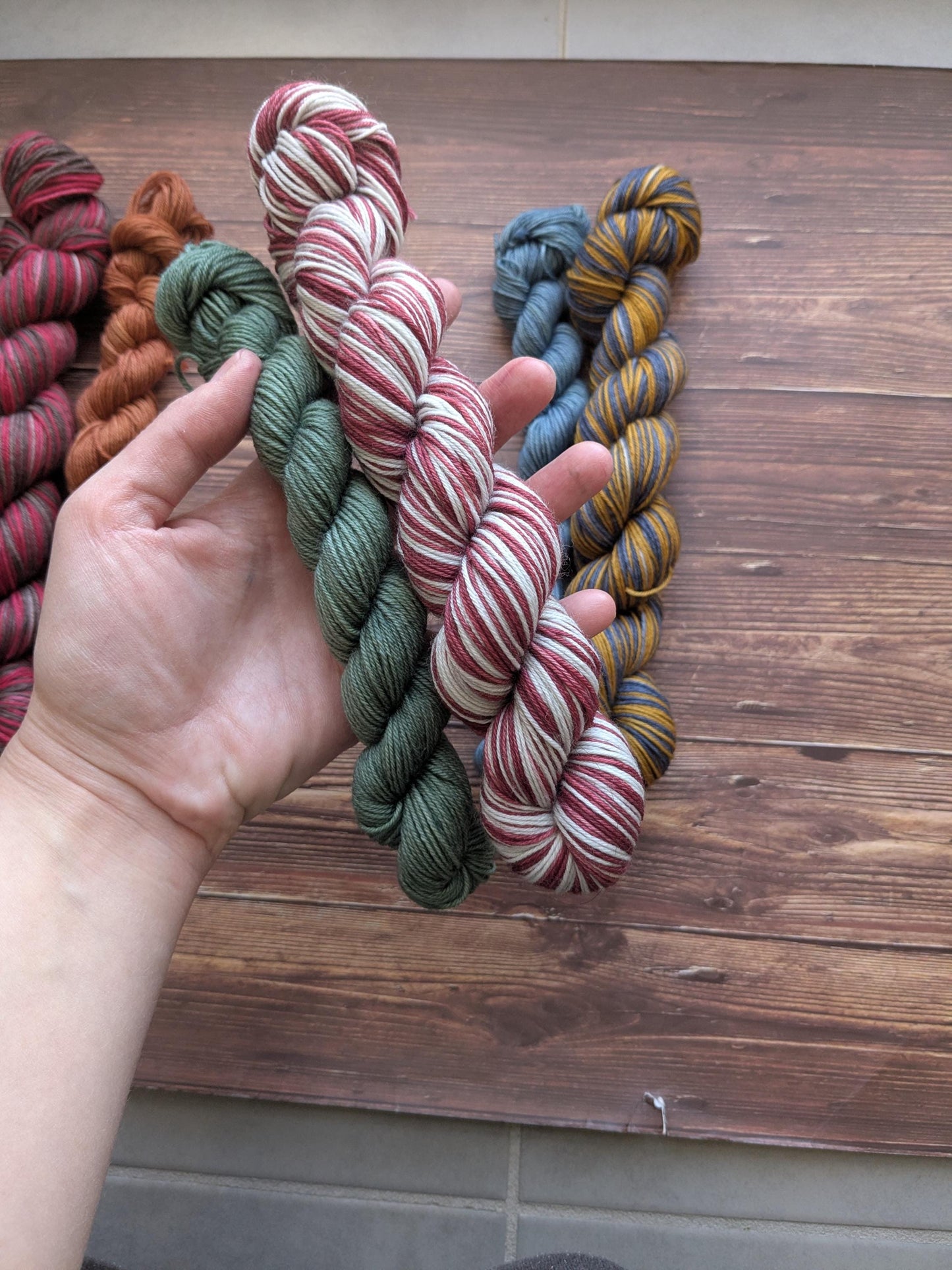 Kit laine autorayante chaussettes - Collection de Noel - Lyl Sock