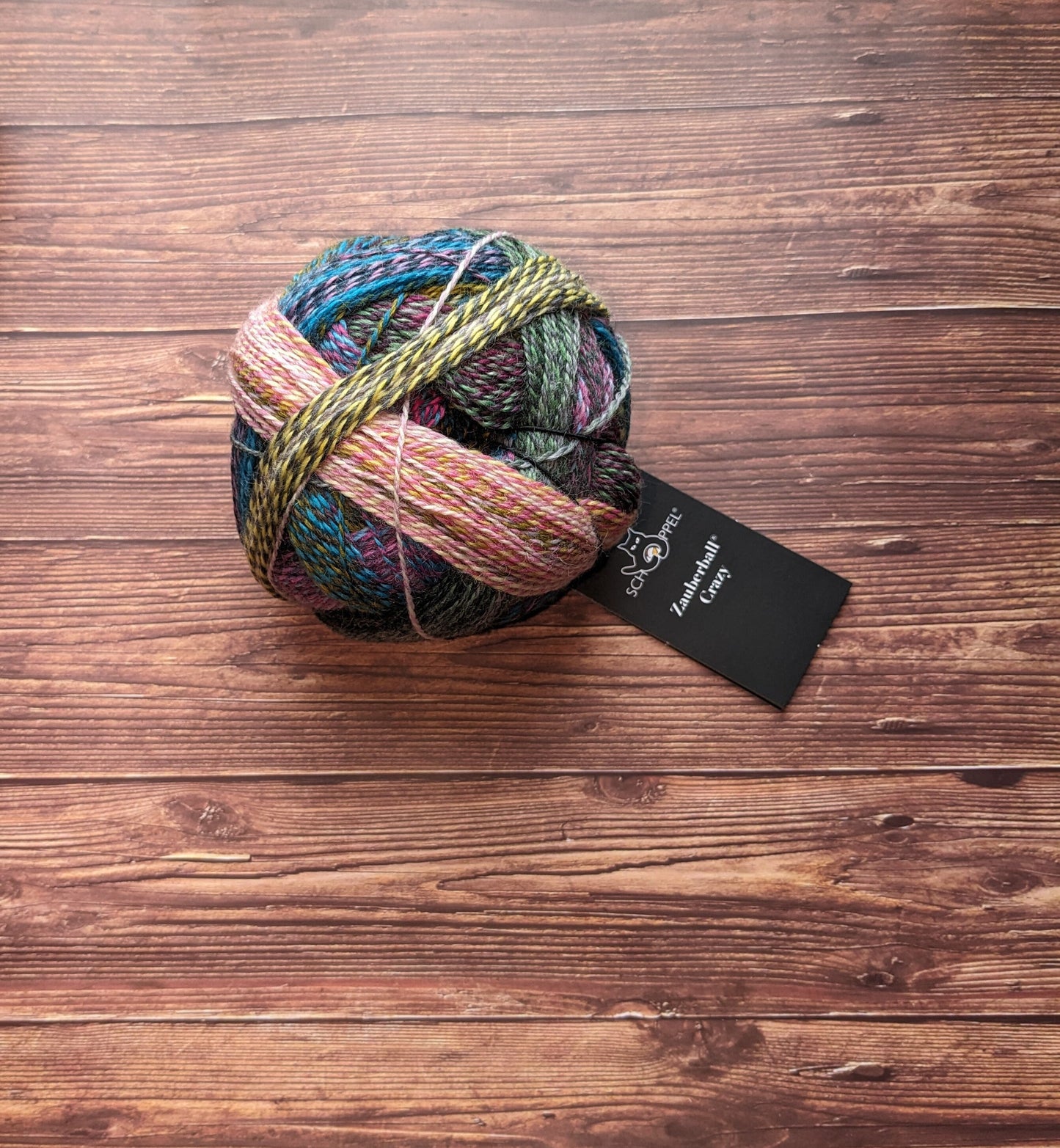 Crazy Zauberball – Schoppel Wolle - Coloris Drachenauge 2528