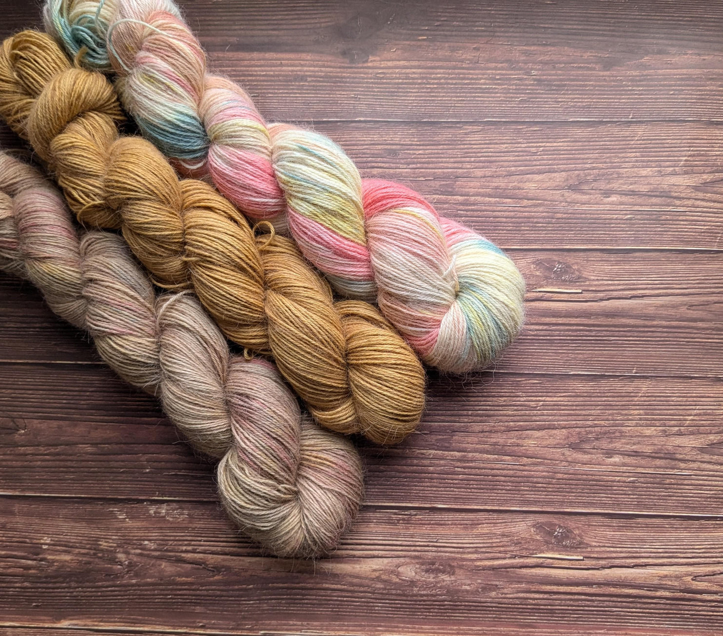 Echeveau Lyl Lama bébé lama non sw – Fingering – Coloris Golden Hour