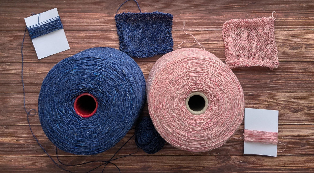 Donegal Tweed - Soft Donegal - Fingering - 5633 Ocean Blue