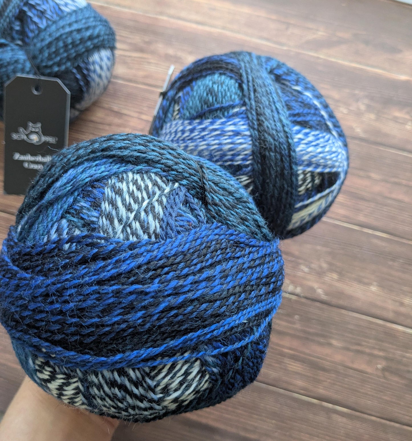 Crazy Zauberball – Schoppel Wolle - Coloris Pause in blau 2099