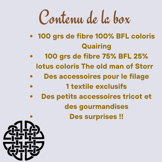 Box de Noël Ile de Skye - Box filage