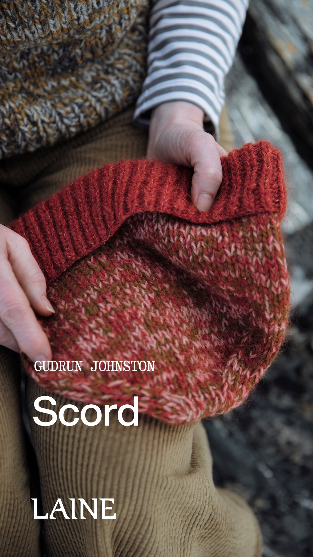 PRECOMMANDE - Livre Shetland Shades Stories in Wool By Gudrun Johnston - Laine Publishing