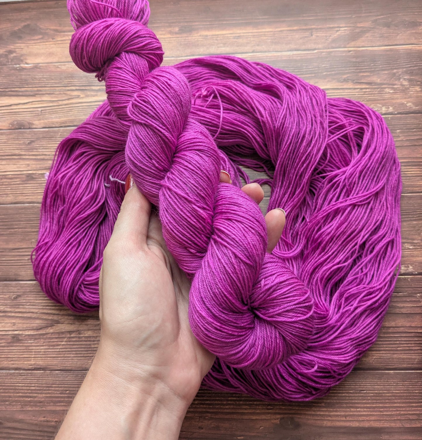 Echeveau Lyl Sock mérinos superwash nylon – Fingering – Coloris Cyclamen