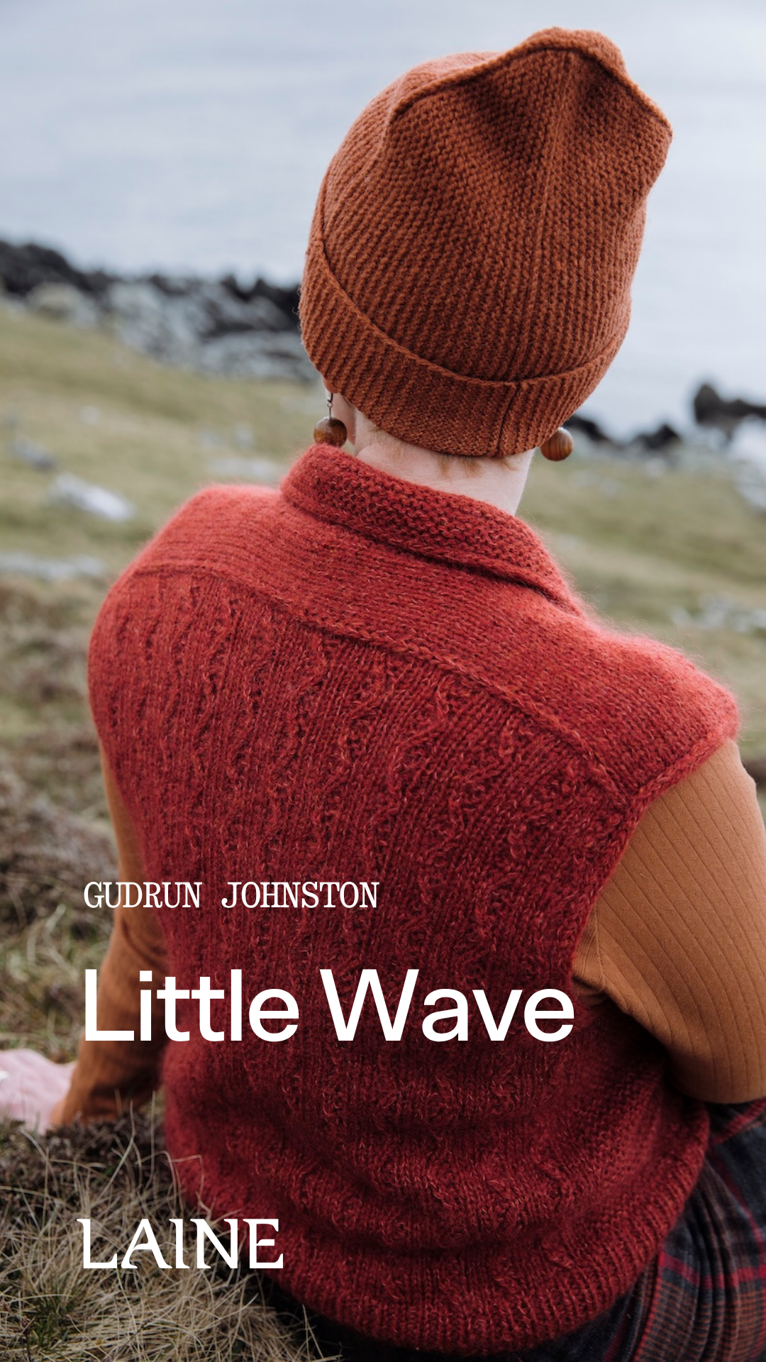 PRECOMMANDE - Livre Shetland Shades Stories in Wool By Gudrun Johnston - Laine Publishing