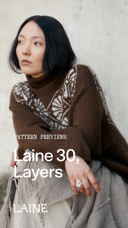 PRECOMMANDE - Laine magazine n°30 Layers Autumn - Laine Publishing