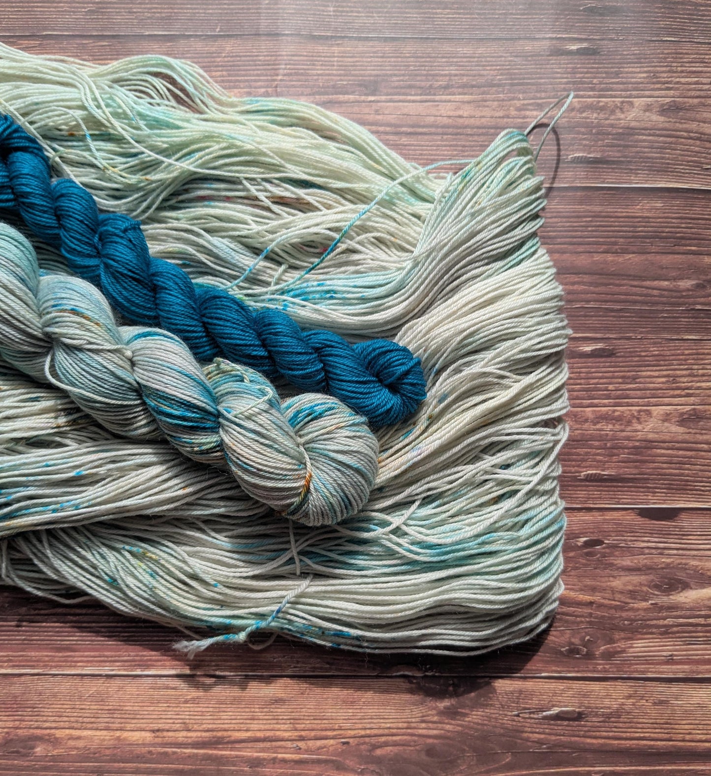 Kit laine chaussette Lyl Sock 50 gr + Lyl sock Mini - Falaises + Underwater