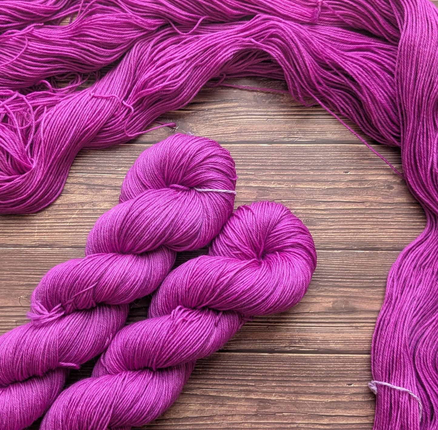 Echeveau Lyl Sock mérinos superwash nylon – Fingering – Coloris Cyclamen