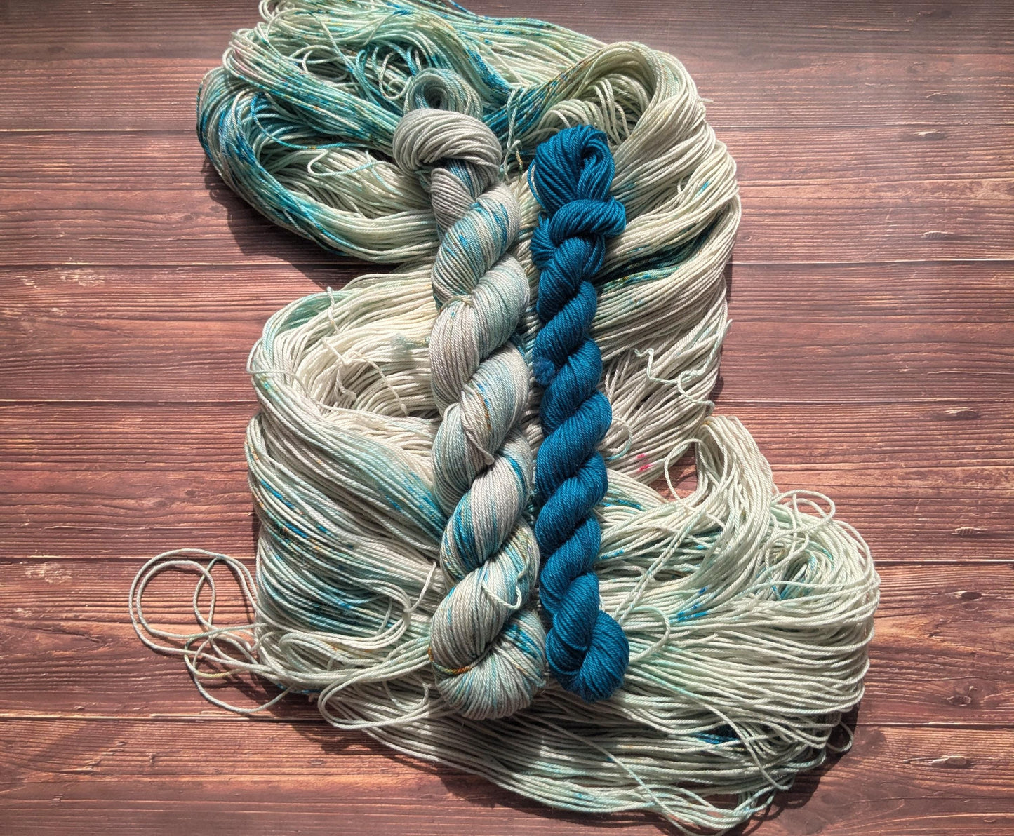 Kit laine chaussette Lyl Sock 50 gr + Lyl sock Mini - Falaises + Underwater