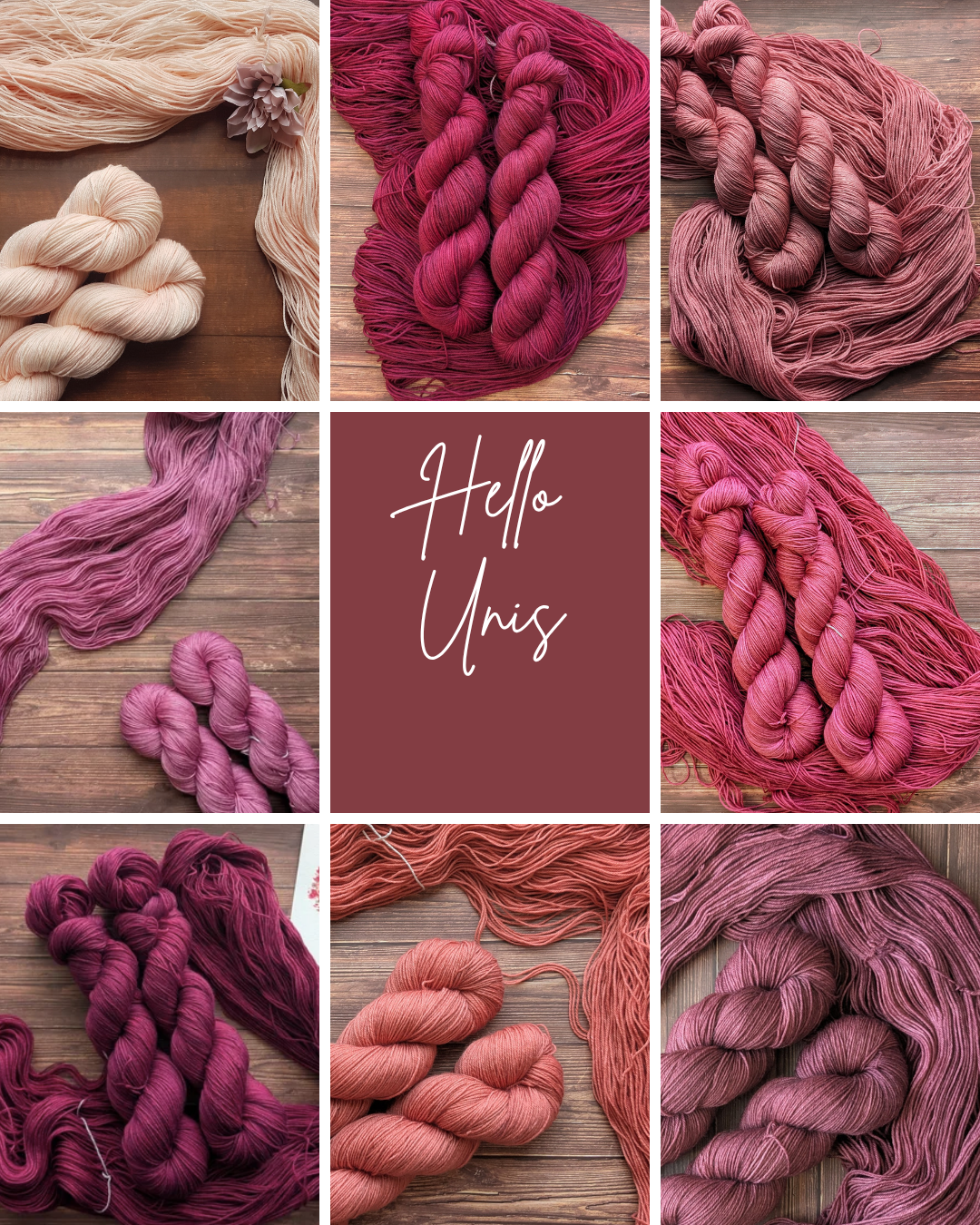 Précommande Lylysurunfil - Septembre - Les Roses - Coloris Unis