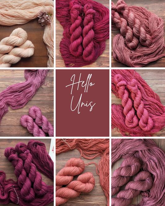 Précommande Lylysurunfil - Septembre - Les Roses - Coloris Unis