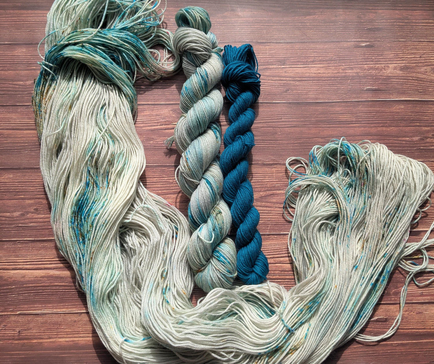 Kit laine chaussette Lyl Sock 50 gr + Lyl sock Mini - Falaises + Underwater