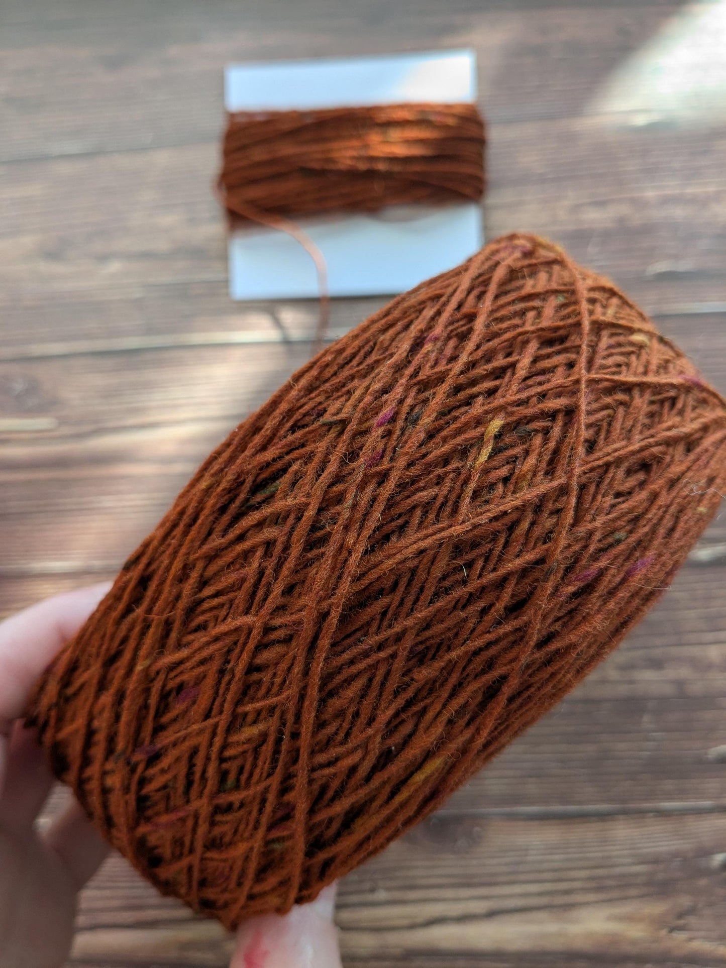 Donegal Tweed - Soft Donegal - Fingering - 5601 Rust