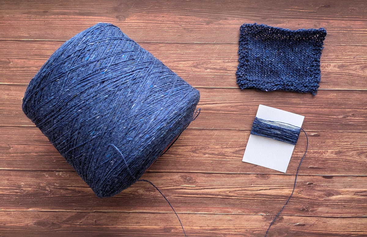 Donegal Tweed - Soft Donegal - Fingering - 5633 Ocean Blue