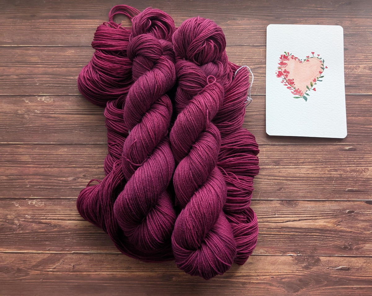 Echeveau Lyl Sock mérinos superwash nylon – Fingering – Coloris Velours