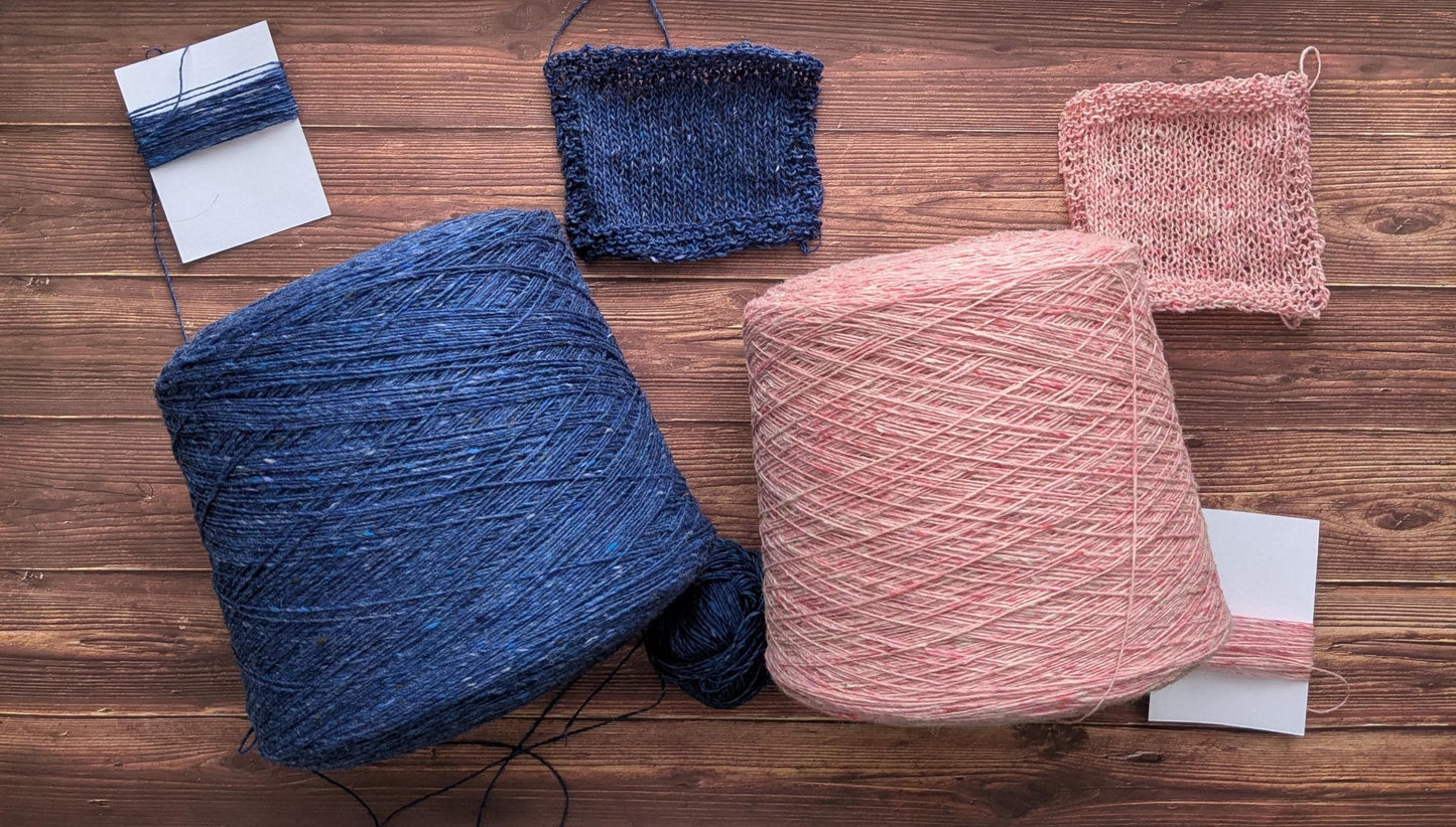 Donegal Tweed - Soft Donegal - Fingering - 5634 Blossom