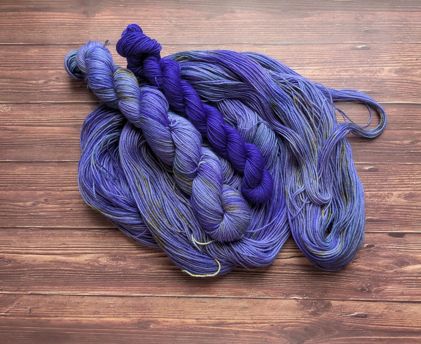 Kit laine chaussette Lyl Sock 50 gr + Lyl sock Mini - Violette + Iris