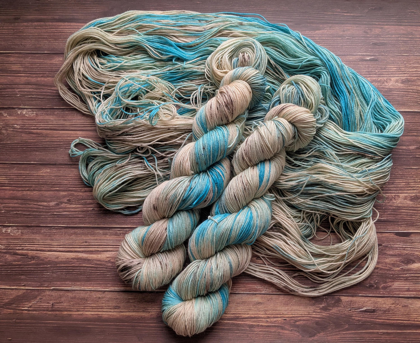 Echeveau Lyl Sock mérinos superwash nylon – Fingering – Coloris Les pieds dans le sable