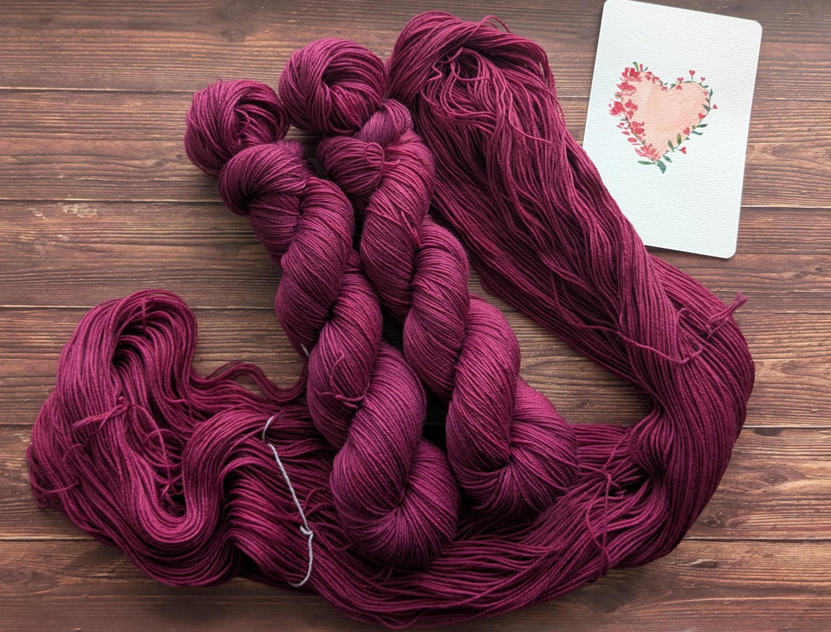 Echeveau Lyl Sock mérinos superwash nylon – Fingering – Coloris Velours