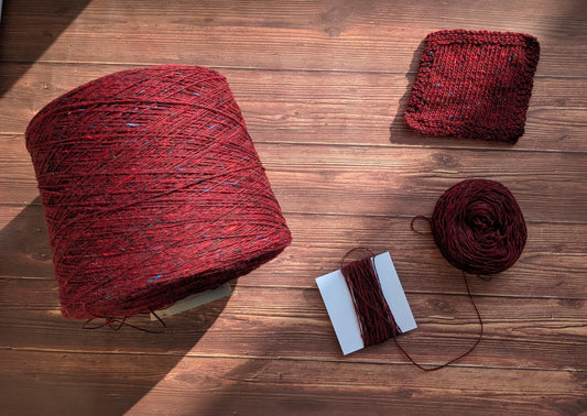 Donegal Tweed - Soft Donegal - Fingering - 5524 Abbert