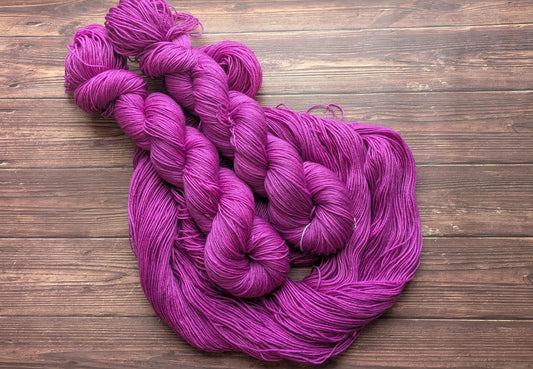 Echeveau Lyl Sock mérinos superwash nylon – Fingering – Coloris Cyclamen