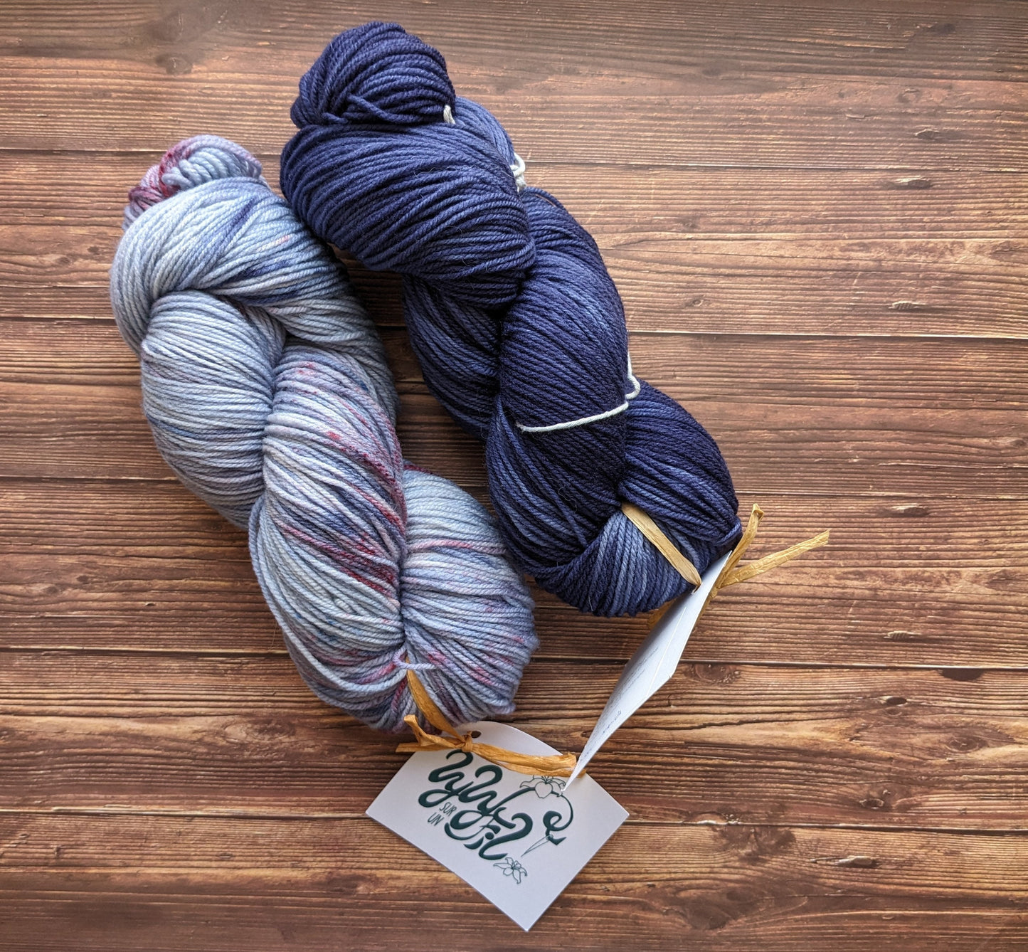 Echeveau Lyl Frenchy mérinos d'arles NSW – Fingering – Coloris Baies Givrées