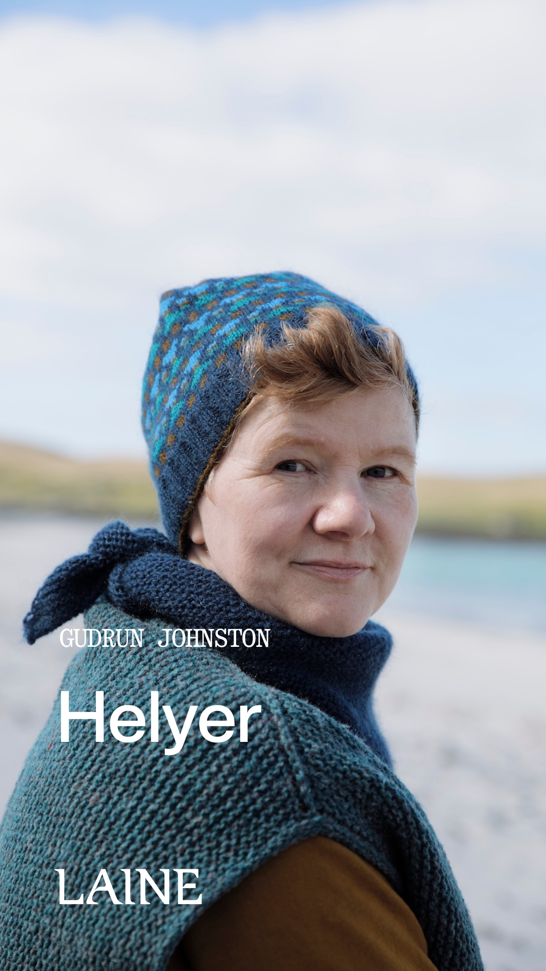 PRECOMMANDE - Livre Shetland Shades Stories in Wool By Gudrun Johnston - Laine Publishing