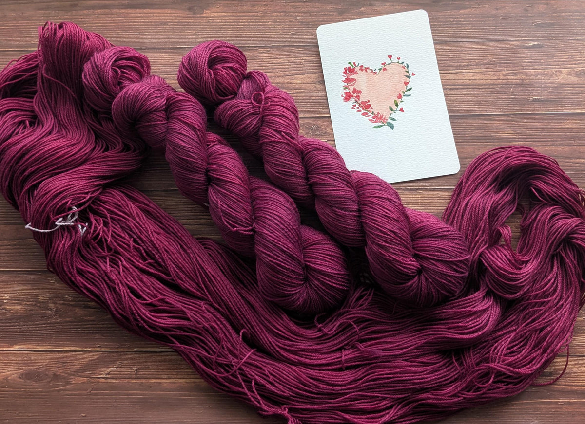 Echeveau Lyl Sock mérinos superwash nylon – Fingering – Coloris Velours
