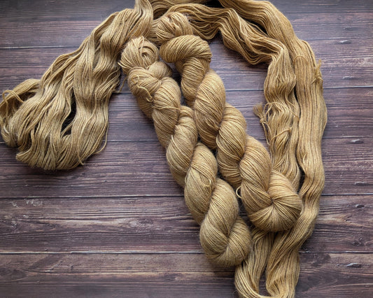 Echeveau Lyl Lama bébé lama non sw – Fingering – Coloris Golden Hour