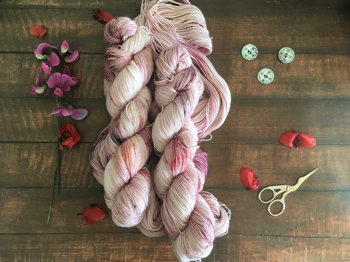 Echeveau Lyl Sock mérinos superwash nylon – Fingering – Coloris Maman