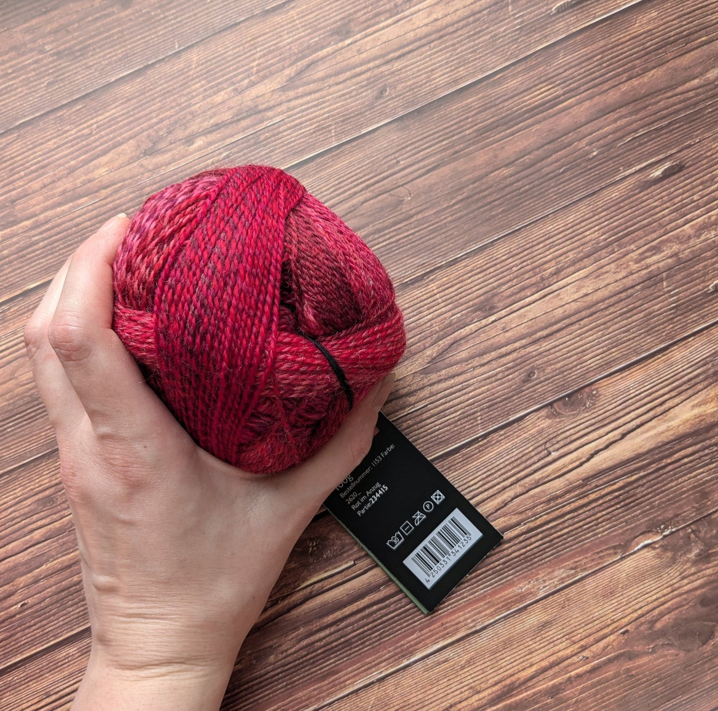 Crazy Zauberball – Schoppel Wolle - Coloris Red in a Suit 2620