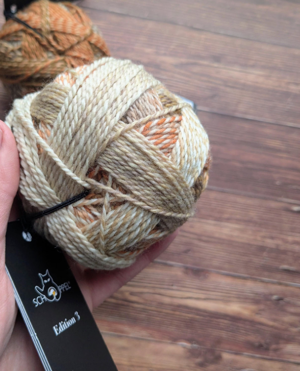Edition 3 - Schoppel Wolle - Coloris 2710 Nutcraker