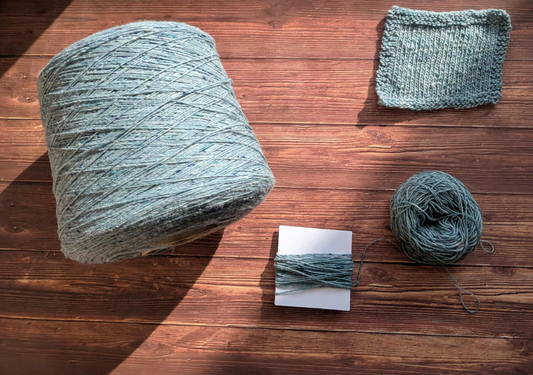 Donegal Tweed - Soft Donegal - Fingering - 5519 Moy