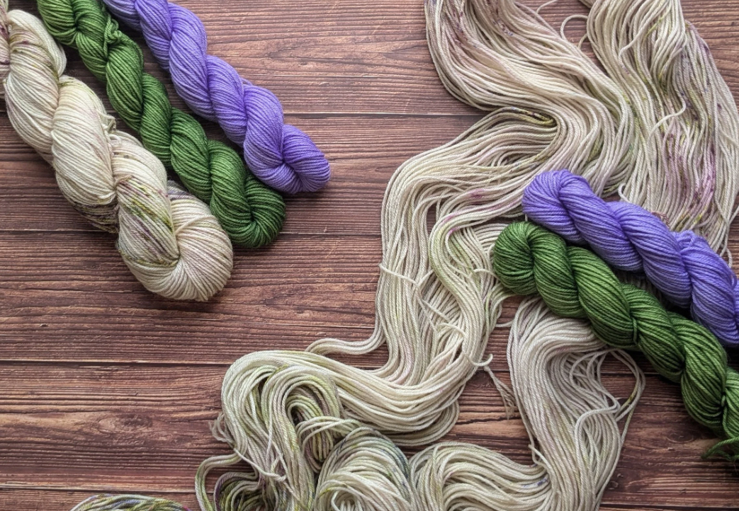 Kit chaussettes Lyl Sock + Lyl Sock mini Lavender Bloom