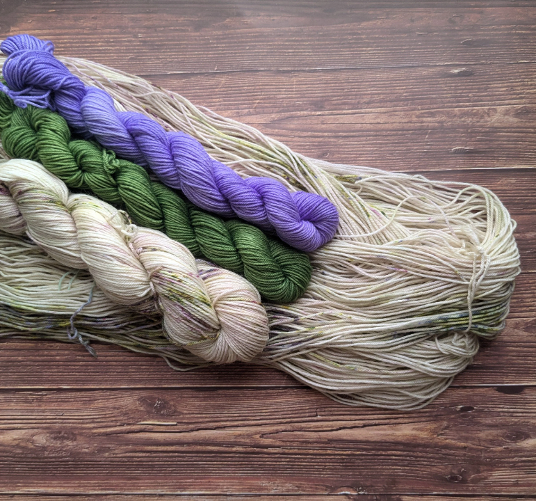 Kit chaussettes Lyl Sock + Lyl Sock mini Lavender Bloom