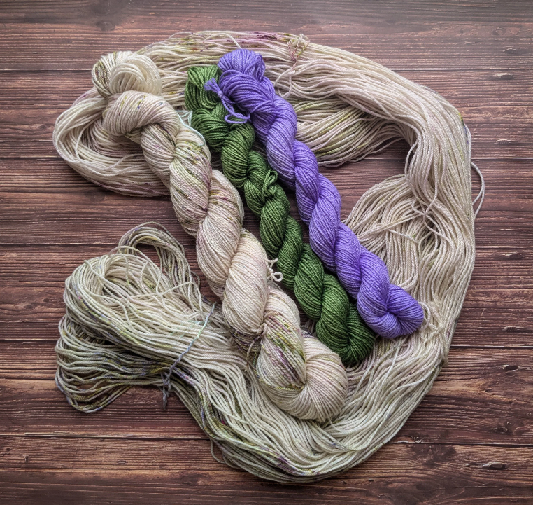 Kit chaussettes Lyl Sock + Lyl Sock mini Lavender Bloom