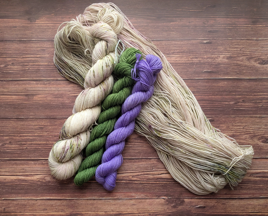 Kit chaussettes Lyl Sock + Lyl Sock mini Lavender Bloom