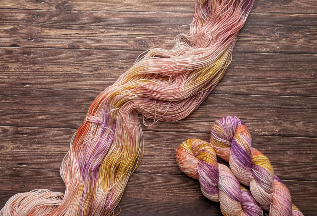 Lyl sock Merinos/nylon - fingering - Coloris  Falaises