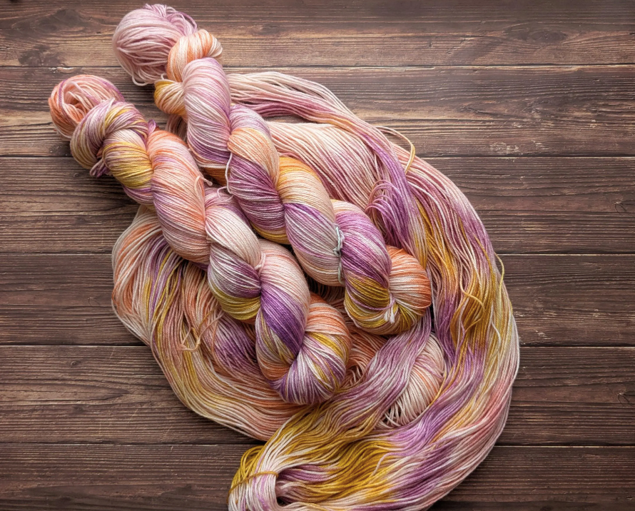 Lyl sock Merinos/nylon - fingering - Coloris  Falaises