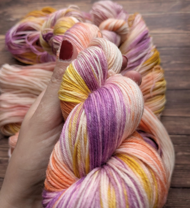 Lyl sock Merinos/nylon - fingering - Coloris  Falaises