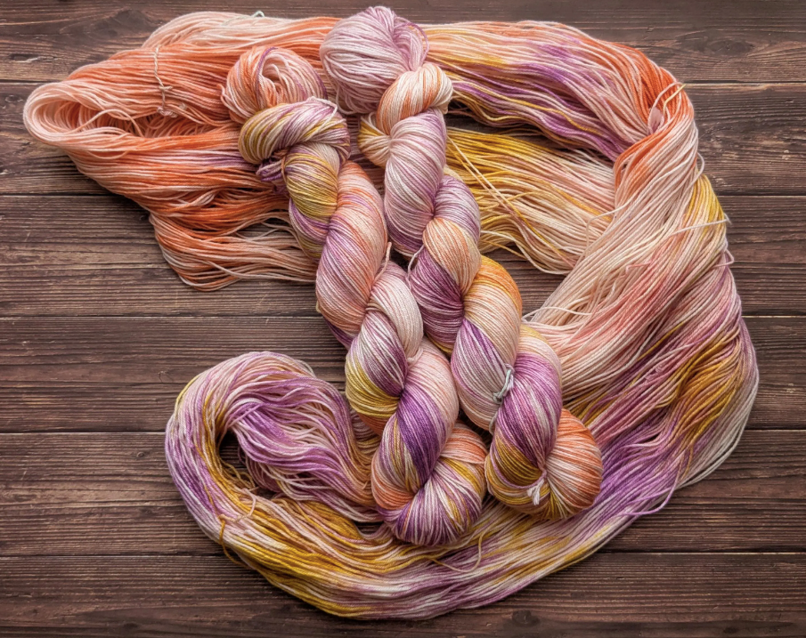 Lyl sock Merinos/nylon - fingering - Coloris  Falaises